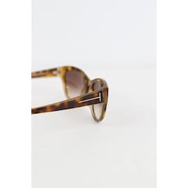 Tom Ford-Óculos de sol castanhos-Marrom