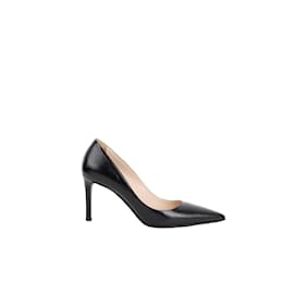 Prada-patent leather heels-Black