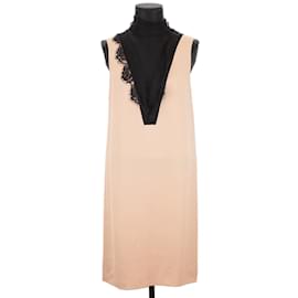 Lanvin-Robe en soie-Rose