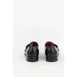JM Weston-Leather loafers-Black