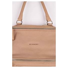 Givenchy-Leather shoulder bag-Beige