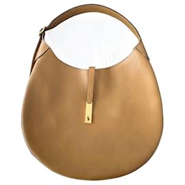 Ralph Lauren Große Schultertasche Polo ID Kamel