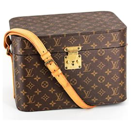 Louis Vuitton-vanity case-Brown