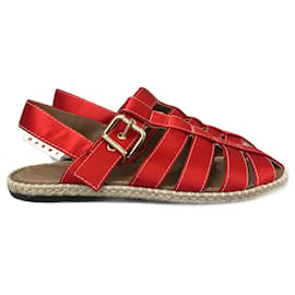 Marni-MARNI  Sandals T.eu 38 cloth-Red