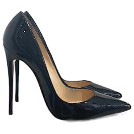 Christian Louboutin-CHRISTIAN LOUBOUTIN  Heels T.eu 40 Patent leather-Black