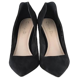 Dior-Zapatos de tacón Amour con tachuelas de corazón negro Dior-Negro