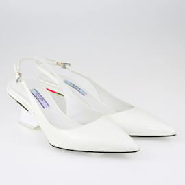 Prada-PRADA Cufflinks T.  Leather-White