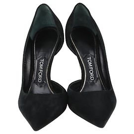 TOM FORD Heels T.US  Suede Black