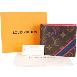Louis Vuitton-Louis Vuitton Canvas Monogram ID Multiple Wallet-Brown