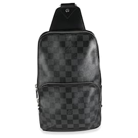 Louis Vuitton-Louis Vuitton Damier Graphite Canvas Avenue Slingbag-Black