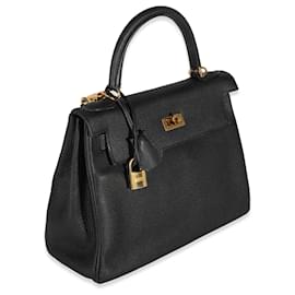 Hermès-Hermès Black Togo Retourne Kelly 28 GHW-Black