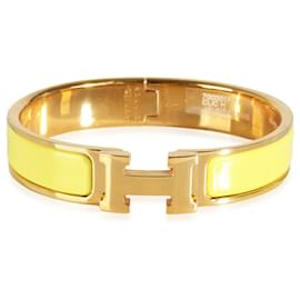 Hermès-Bracciale Hermès Clic H in placcato oro-Altro