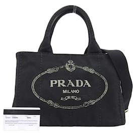 Prada-Prada Canapa-Negro