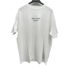 Palm Angels-PALM ANGELS  T-shirts T.International XL Cotton-White
