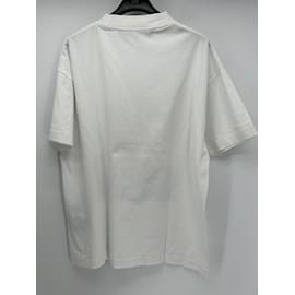 Palm Angels-Camisetas PALM ANGELS T.Internacional L Algodón-Blanco