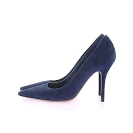 Dior-DIOR High Heels T.EU 40 Wildleder--Blau