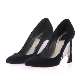 Dior Absätze T.EU 40 Wildleder Schwarz