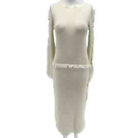 Autre Marque-LISA YANG Robes T.0-5 1 cashmere-Blanc