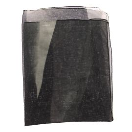 Autre Marque Non Signé / Unsigned scarves T.  Silk Black