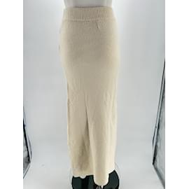 Autre Marque-ALMADA LABEL  Skirts T.International S Cotton-Beige