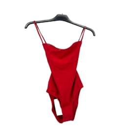 Autre Marque-HER LINE  Swimwear T.fr 36 polyester-Red