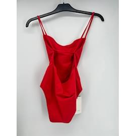 Autre Marque-HER LINE  Swimwear T.fr 36 polyester-Red