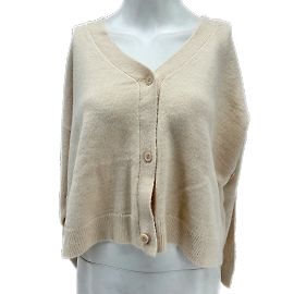 Autre Marque Nicht signiert / Unsignierte Strickwaren T.International S Polyester Beige
