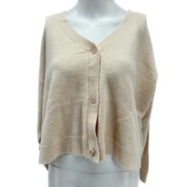 Autre Marque-NON SIGNE / UNSIGNED  Knitwear T.International S Polyester-Beige
