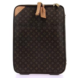 Louis Vuitton-LOUIS VUITTON  Travel bags T.  leather-Brown