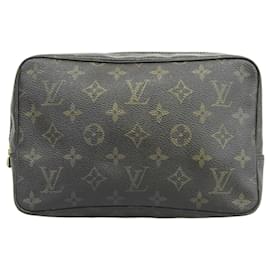 Louis Vuitton-Louis Vuitton Trousse de Toilette 25-Braun