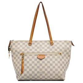 Louis Vuitton-Louis Vuitton White Damier Azur Iena MM-Other