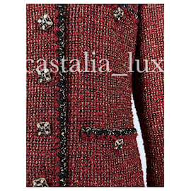 Chanel-Nova jaqueta de tweed Lesage com botões de joia da CC por 9 mil dólares.-Outro
