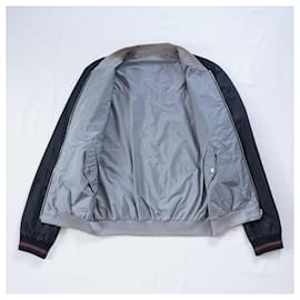 Gucci-Giacca bomber reversibile Gucci-Nero,Grigio