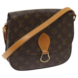 Louis Vuitton-LOUIS VUITTON Monogram Saint Cloud GM Sac à bandoulière M51242 Auth LV 65914-Monogramme