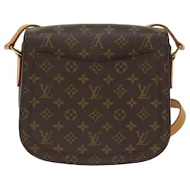 Louis Vuitton-LOUIS VUITTON Monogram Saint Cloud GM Shoulder Bag M51242 LV Auth 65914-Monogram