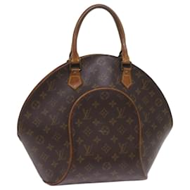 Louis Vuitton-LOUIS VUITTON Monogram Ellipse MM Hand Bag M51126 LV Auth 64786-Monogram