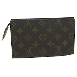 Louis Vuitton-LOUIS VUITTON Monogram Bucket PM Pouch Accessori Pouch LV Auth yk10605-Monogramma