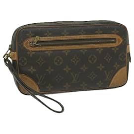 Louis Vuitton-LOUIS VUITTON Monogram Marly Dragonne GM Clutch Bag M51825 LV Auth am5743-Monogram