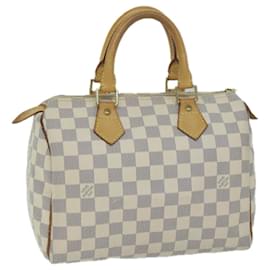 Louis Vuitton-Louis Vuitton Damier Azur Speedy 25 Hand Bag N41534 LV Auth 65682-Other