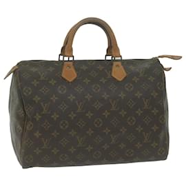 Louis Vuitton-Louis Vuitton-Monogramm schnell 35 Handtasche M.41524 LV Auth ar11334-Monogramm