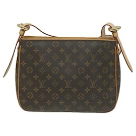 Louis Vuitton-LOUIS VUITTON Monogram Hudson GM Shoulder Bag M40045 LV Auth 65244A-Monogram