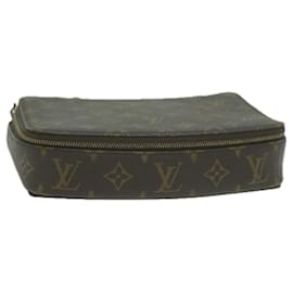 Louis Vuitton-LOUIS VUITTON Monogram Monte Carlo Jewelry Box Vintage M47350 LV Auth am5757-Monogram