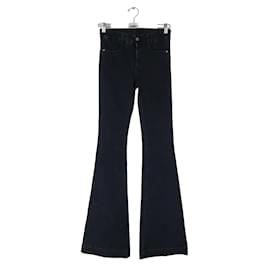 Stella Mc Cartney-Cotton bootcut jeans-Black
