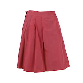 Autre Marque-Rubino Gaeta Pleated Skirt-Pink
