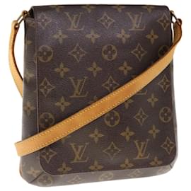 Louis Vuitton-LOUIS VUITTON Monogram Musette Salsa Long Sac À Bandoulière M51387 Auth ar LV11332-Monogramme