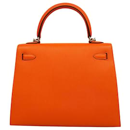 Hermès-Hermes Kelly 25-Laranja