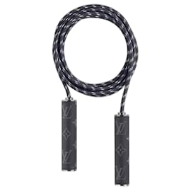 Louis Vuitton Christopher Springseil Monogram Eclipse Grau Grau