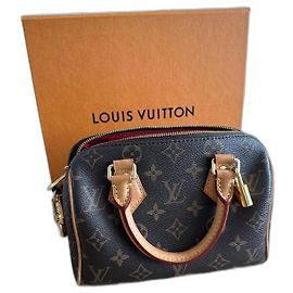 Louis Vuitton Alça de ombro Speedy 20 Marrom