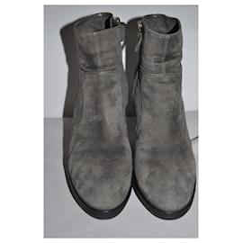 Tod's-ankle boots-Grey