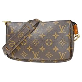 Louis Vuitton-Accesorios de Louis Vuitton Pochette-Castaño